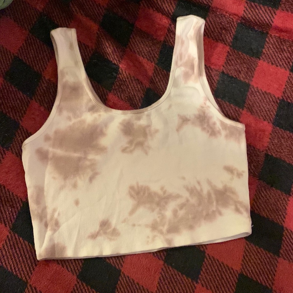 Forever 21 tie dye crop top